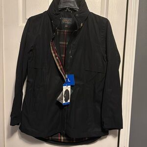 Pendleton Black Jacket with Plaid Lining
